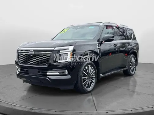 Nissan Armada 2025 Black Used for Sale - 1