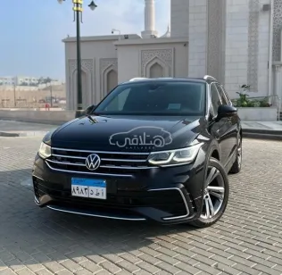 فولكس فاغن تيجون 2023 أسود مستعملة للبيع