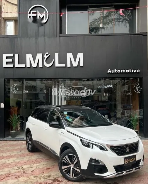 بيجو 5008 2020 أبيض مستعملة للبيع - 3