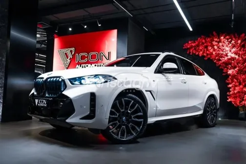 بي ام دبليو X6 2025 أبيض مستعملة للبيع - 2