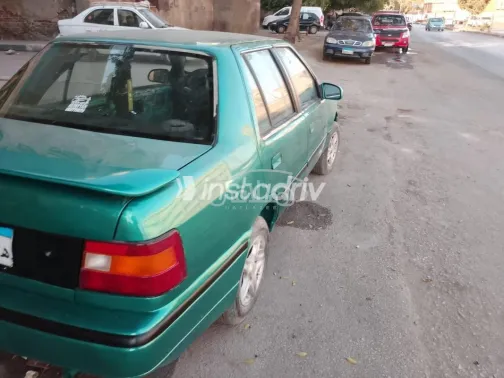 هيونداي اكسيل 1996 أخضر مستعملة للبيع - 9