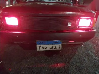 فيات 127 1990 أحمر مستعملة للبيع