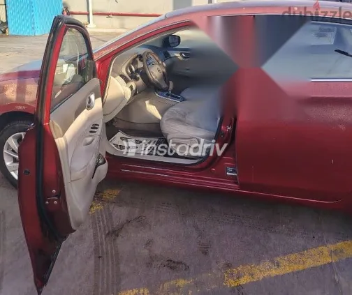 Nissan Sentra 2015 Burgundy Used for Sale - 1