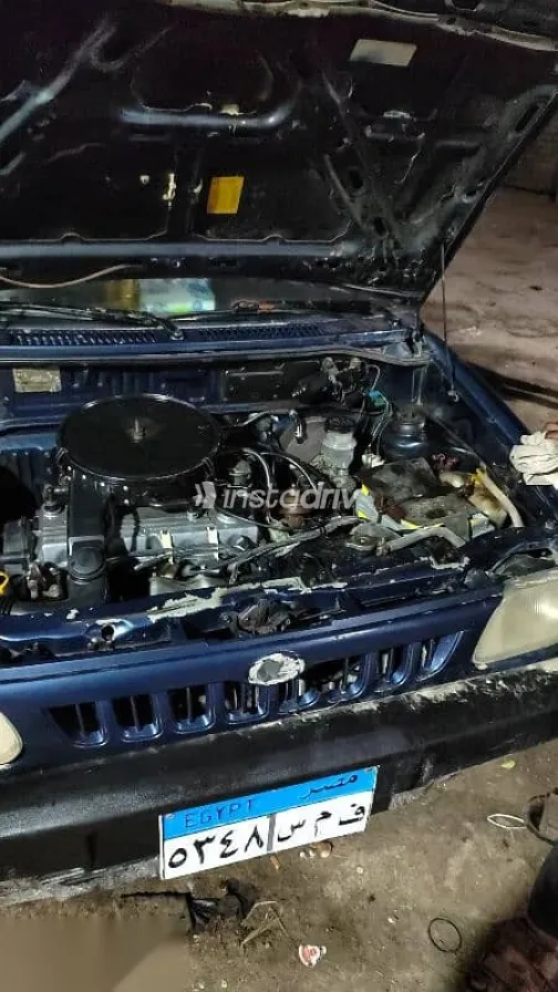 كيا برايد 1999 أزرق غامق مستعملة للبيع - 2