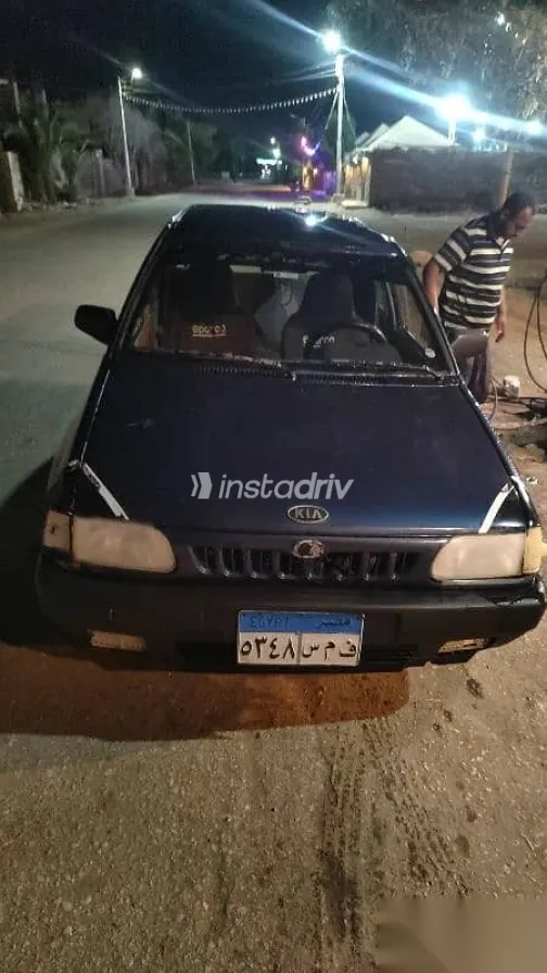 كيا برايد 1999 أزرق غامق مستعملة للبيع - 3