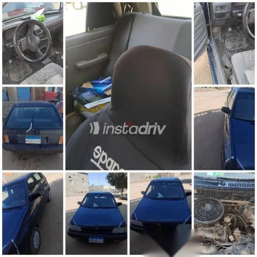 كيا برايد 1999 أزرق غامق مستعملة للبيع - 6