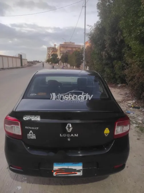 رينو لوجان 2016 أسود مستعملة للبيع - 5