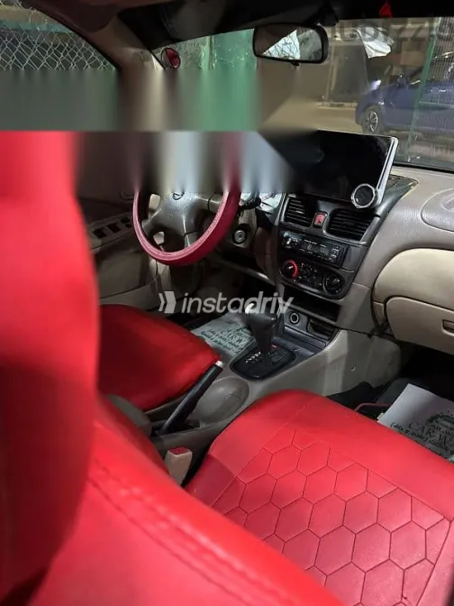 نيسان صنى 2008 أزرق غامق مستعملة للبيع - 4