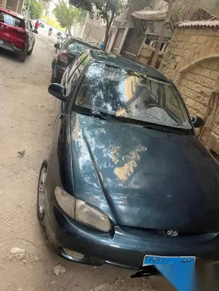 هيونداي اكسنت 1999 أزرق غامق مستعملة للبيع