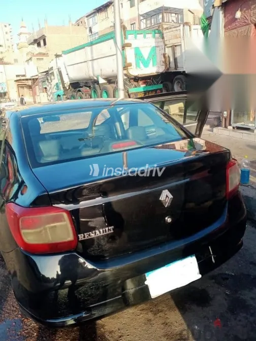 رينو لوجان 2015 أسود مستعملة للبيع - 3