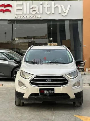 فورد ايكو سبورت 2019 أبيض مستعملة للبيع