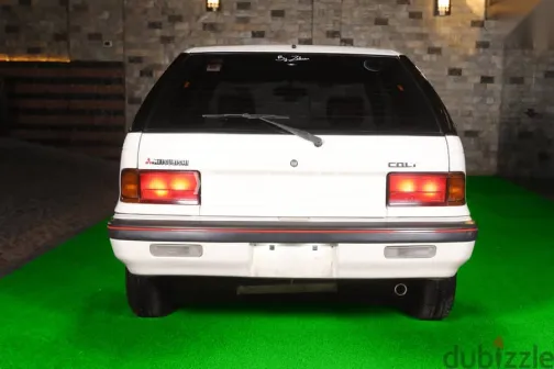 ميتسوبيشي كولت 1990 أبيض مستعملة للبيع - 8