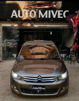 سيتروين سي اليزيه 2014 بني مستعملة للبيع