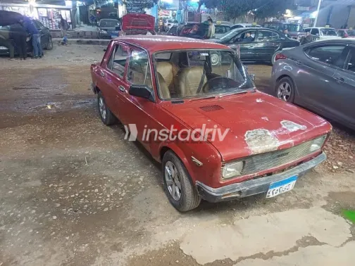فيات 128 1971 أحمر مستعملة للبيع - 7