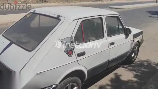 فيات 127 1984 أبيض مستعملة للبيع - 2