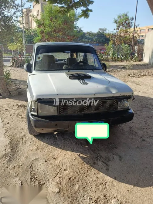 فيات 127 1984 أبيض مستعملة للبيع - 3