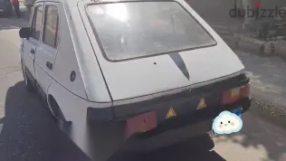 فيات 127 1984 أبيض مستعملة للبيع