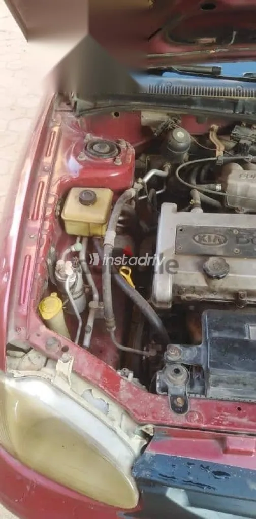 Kia Sephia 1999 Red Used for Sale - 8