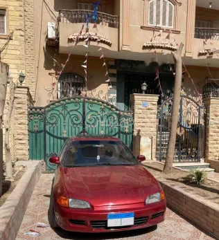 هوندا سيفك 1993 أحمر مستعملة للبيع