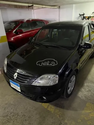 رينو لوجان 2010 أسود مستعملة للبيع