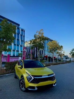 كيا سبورتاج 2022 ذهبي مستعملة للبيع