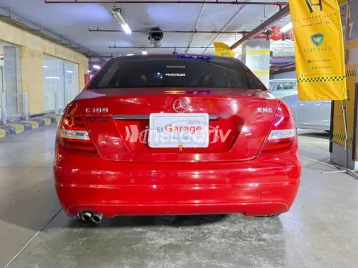 مرسيدس C 180 2013 أحمر مستعملة للبيع - 2