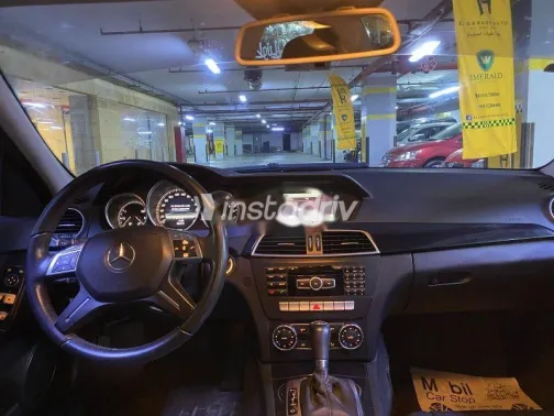 مرسيدس C 180 2013 أحمر مستعملة للبيع - 4