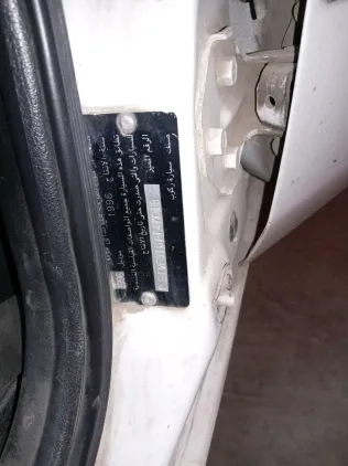 هيونداي اكسيل 1996 أبيض مستعملة للبيع