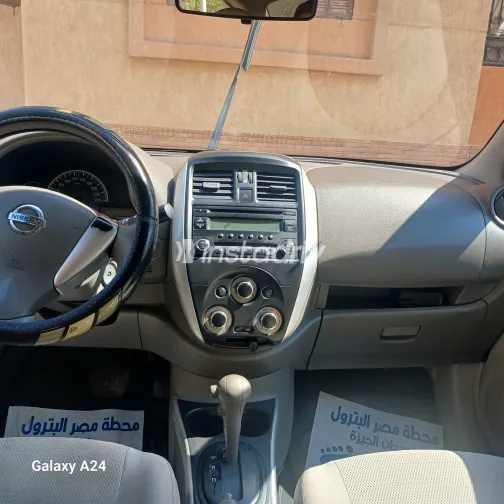 نيسان صنى 2019 أبيض مستعملة للبيع - 4