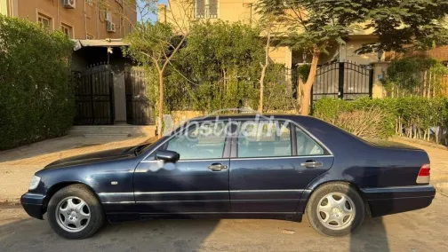 مرسيدس S 500 1996 أزرق غامق مستعملة للبيع - 5
