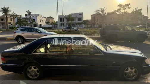 مرسيدس S 500 1996 أزرق غامق مستعملة للبيع - 6