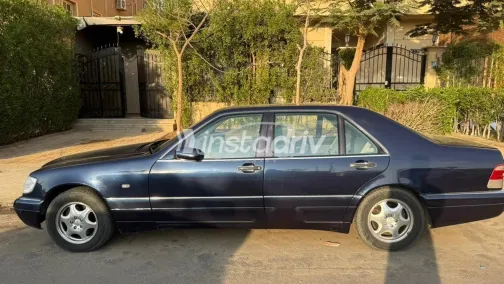 مرسيدس S 500 1996 أزرق غامق مستعملة للبيع - 8