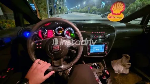 سيات ليون 2007 أسود مستعملة للبيع - 6