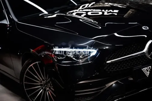 مرسيدس C 180 2025 أسود مستعملة للبيع - 2