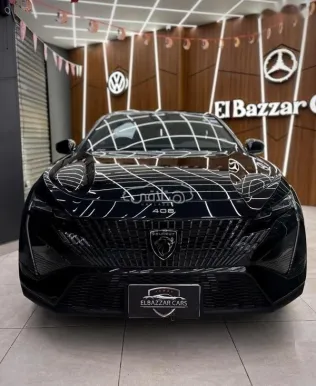 بيجو 408 2025 أسود مستعملة للبيع