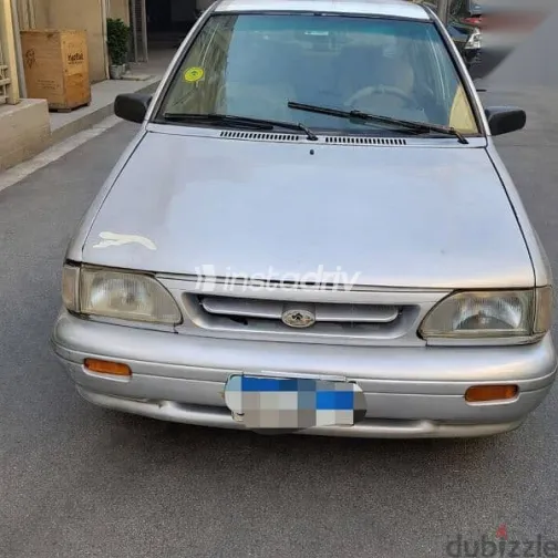 كيا برايد 2004 رمادي مستعملة للبيع - 4