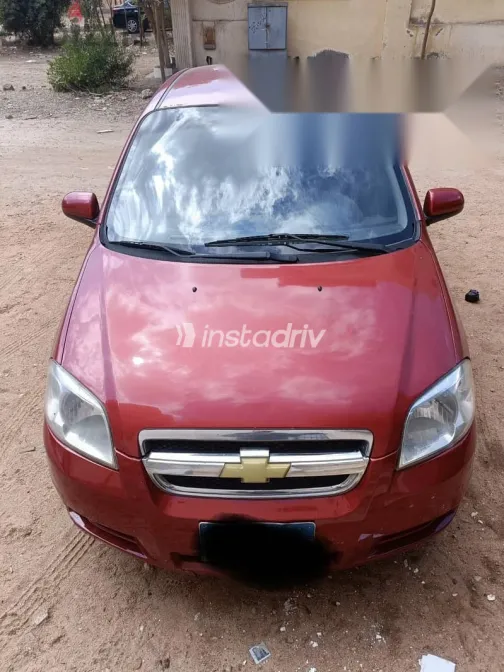 Chevrolet Aveo 2007 Red Used for Sale - 1