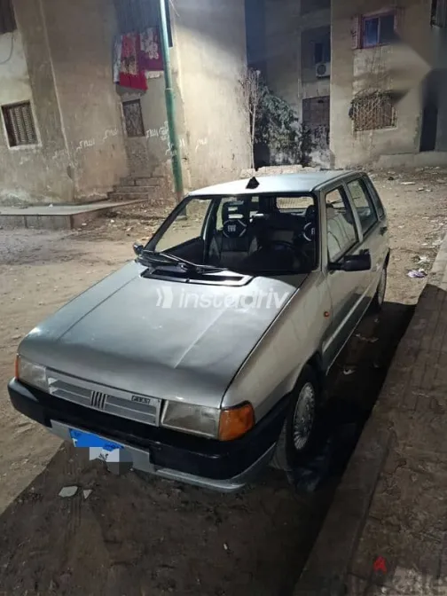 فيات اونو 1993 فضي مستعملة للبيع - 5