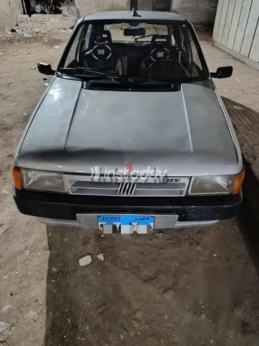 فيات اونو 1993 فضي مستعملة للبيع - 8