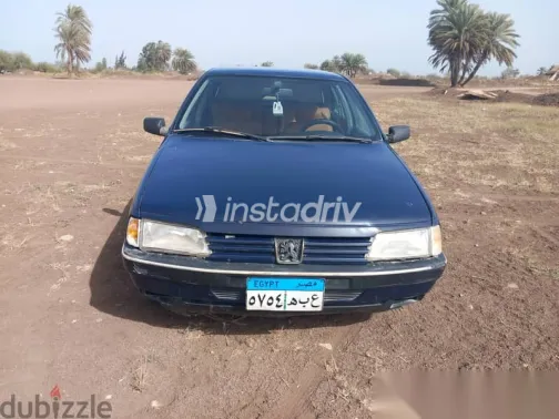 بيجو 405 1990 أزرق غامق مستعملة للبيع - 1