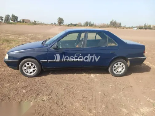 بيجو 405 1990 أزرق غامق مستعملة للبيع - 3