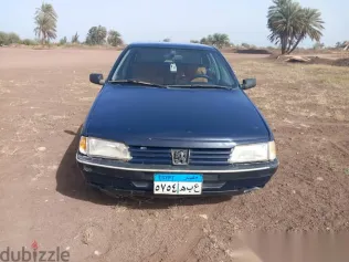 بيجو 405 1990 أزرق غامق مستعملة للبيع