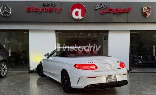 مرسيدس C 180 2019 أبيض مستعملة للبيع - 1