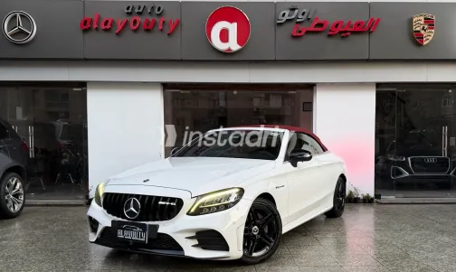 مرسيدس C 180 2019 أبيض مستعملة للبيع - 3