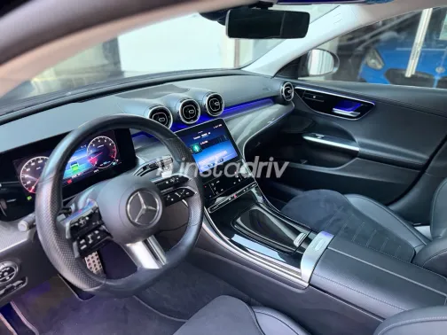 مرسيدس C 180 2022 أبيض مستعملة للبيع - 2