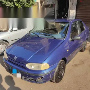 فيات سينا 2000 أزرق غامق مستعملة للبيع