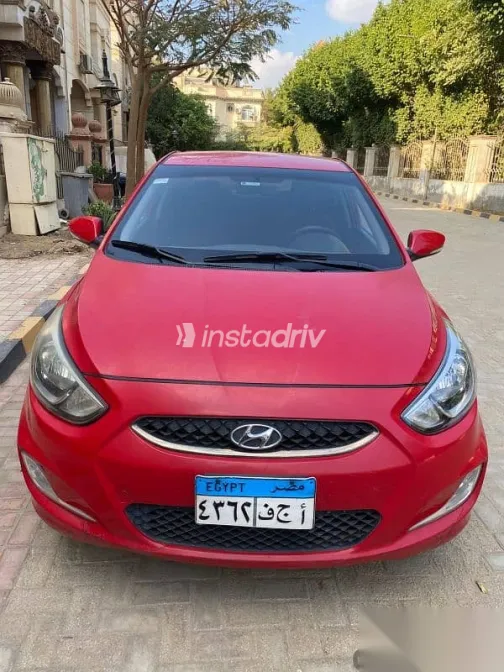 Hyundai Accent 2022 Red Used for Sale - 1