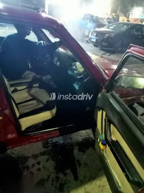 فيات ريجاتا 1987 أحمر مستعملة للبيع - 3