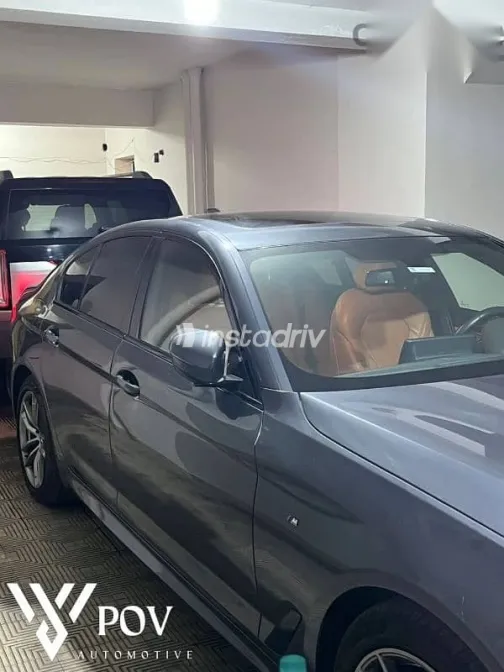 BMW 530 2019 Dark Blue Used for Sale - 4