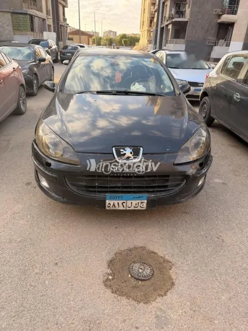 بيجو 407 2008 أسود مستعملة للبيع - 1